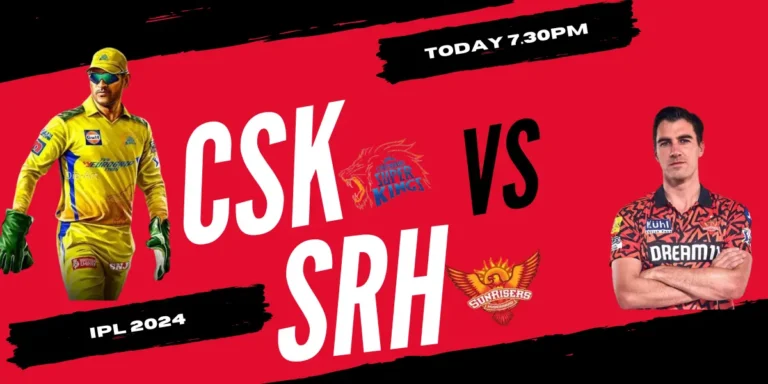 SRH VS CSK IPL 2024